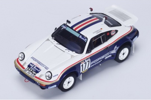 Модель 1:43 Porsche 953 №177 Dakar (Roland Kussmaul - E.Lerner)