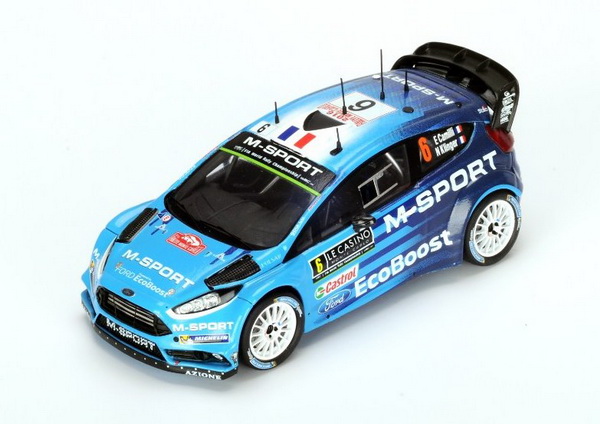 Модель 1:43 Ford Fiesta RS WRC №6 M-Sport World Rally Team DNF Monte-Carlo (Eric Carilli - Nicolac Klinger)