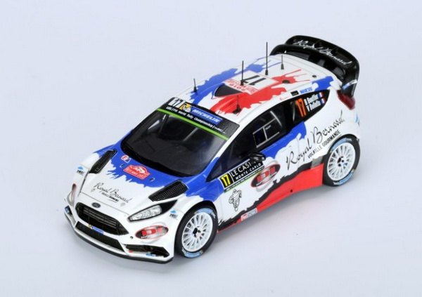 Ford Fiesta RS WRC №17 DNF Monte-Carlo M-Sport World Rally Team (B.Bouffier - V.Bellotto) S4970 Модель 1:43