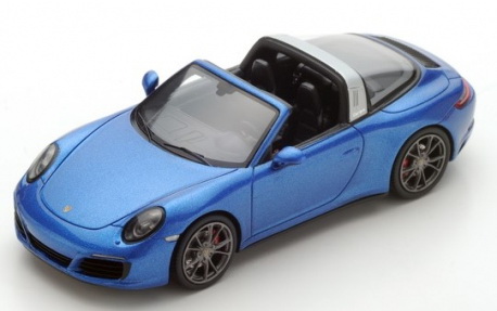 Модель 1:43 Porsche 911 targa 4S - blue met