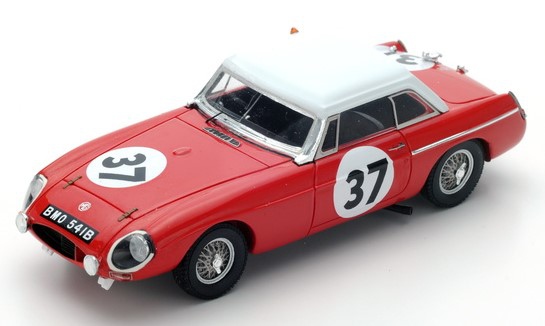 Модель 1:43 MG B, RHD, №37, British Motor Corporation, 24h Le Mans, P.Hopkirk/A.Hedges, 1964