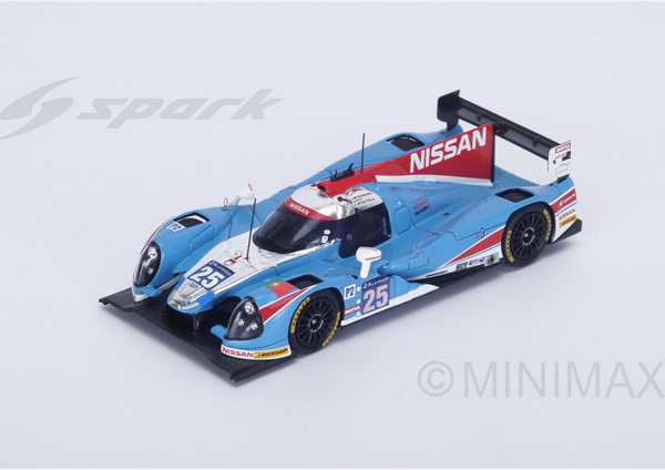 Модель 1:43 Ligier JS P2 Nissan №25 Algarve Pro Racing 24h Le Mans (M.Munemann - Chris Hoy - Andrea Pizzitola)