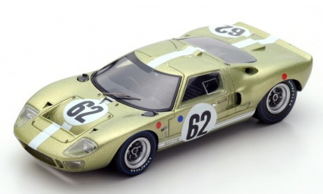 Модель 1:43 Ford GT40 №62 (RHD) 24h Le Mans (M.Salmon - Brian Redman)