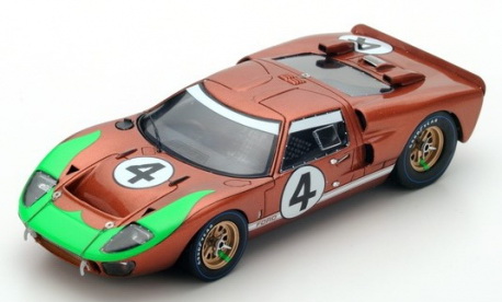 Модель 1:43 Ford GT 40 Mk II №4 24h Le Mans (Mark Donohue - Robert Paul Hawkins)