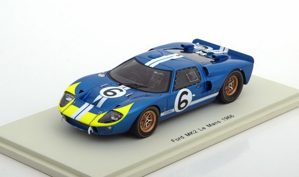 Модель 1:43 Ford GT40 Mk II №6 24h Le Mans (Mario Andretti - Luciano «Lucien» Bianchi)
