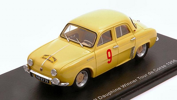 Модель 1:43 Renault Dauphine #9 Winner Tour De Corse 1956 Thirion - Ferrier