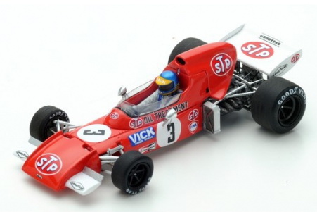 march 721 №3 stp gp south afrika (ronnie peterson) S5365 Модель 1:43