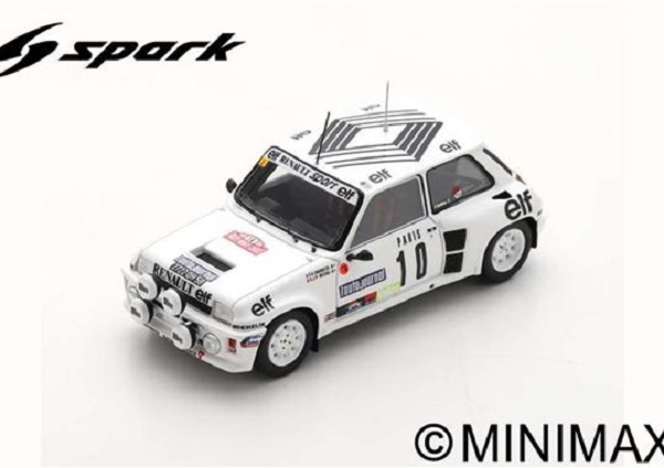 Модель 1:43 Renault 5 Turbo #10 Rally Monte Carlo 1985 Dany Snobeck - Jean-Pierre Béchu