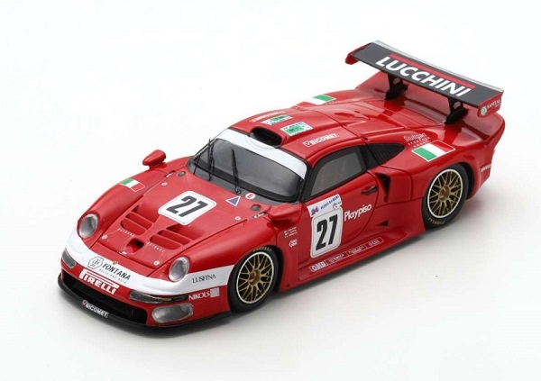 Модель 1:43 Porsche 911 GT1 №27 8th 24h Le Mans (C.Pescatori - Pierluigi Martini - A.Herrmann)