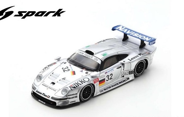 Модель 1:43 Porsche 911 GT1 №32 Roock Racing 24h Le Mans (Allan McNish - Stephane Ortelli - K.Wendlinger)