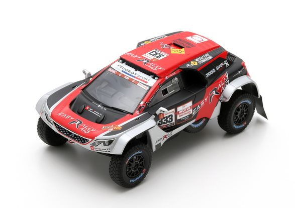 Peugeot 3008 DKR Maxi №333 Easy Rally Dakar Rally (J-P. Besson - J. Brucy) S5629 Модель 1:43