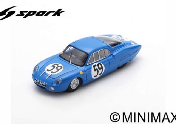 Alpine M63B #59 20th 24H Le Mans 1964 R. Masson - T. Zeccoli