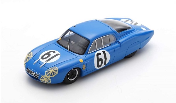 Модель 1:43 Alpine M63B #61 24H Le Mans 1965 R. Bouharde - P. Monneret