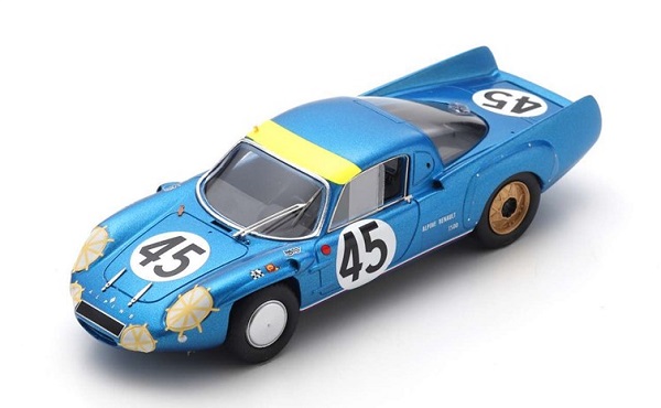 Alpine A210 #45 13th 24H Le mans 1967 J. Vinatier - M. Bianchi S5686 Модель 1:43