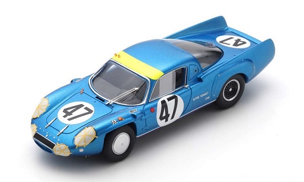 Модель 1:43 Alpine A210 #47 24H Le Mans 1967 J-C. Andruet - R. Bouharde