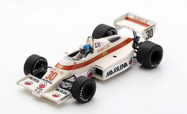 Модель 1:43 Arrows A6 №30 Monaco GP 1983 (Chico Serra)
