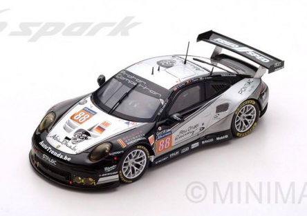Модель 1:43 Porsche 911 (991) RSR №88 Proton Competition 24h Le Mans (K.Bachler - S.Lemeret - K.Al Qubaisi)