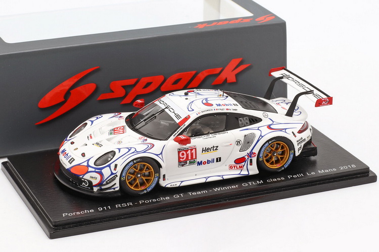 Модель 1:43 Porsche 911 RSR №911 Winner GTLM class Petit Le Mans (Patrick Pilet - N.Tandy - Frederic Makowiecki)