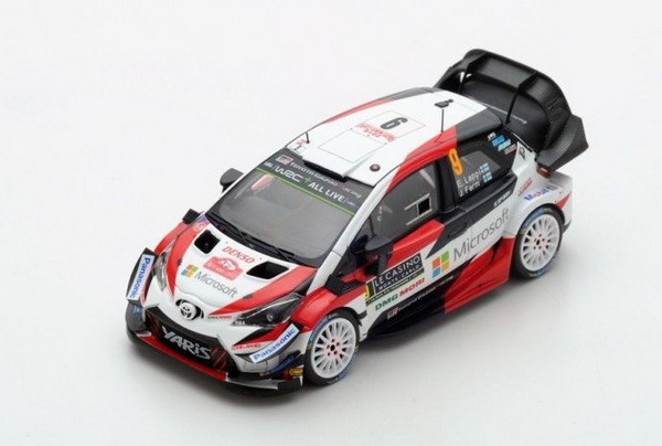 Модель 1:43 Toyota Yaris WRC №9 Rallye Monte-Carlo (Esapekka Lappi - Janne Ferm)
