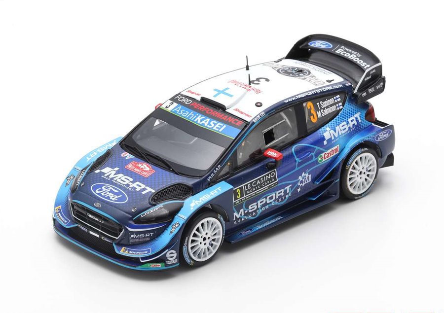 Модель 1:43 Ford Fiesta WRC M-Sport Ford WRT #3 Rally Monte Carlo 2019 T. Suninen - M. Salminen