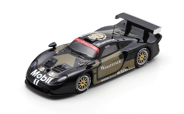 porsche - 911 gt1 team porsche ag n 0 test car 24h le mans 1997 - black gold S5993 Модель 1:43