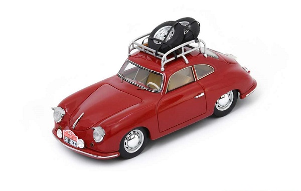 Модель 1:43 Porsche - 356 Coupe N 402 Rally Montecarlo 1953 Peter Merck - A.Von Jungenfeld - Red