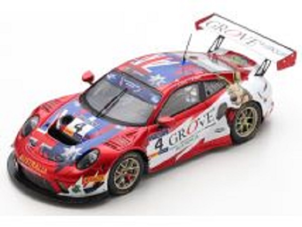 Модель 1:43 Porsche 911 GT3 R №4 3rd FIA Motorsport Games GT Cup Vallelunga (S.Grove - B.Grove)