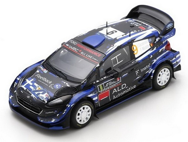 Модель 1:43 Ford Fiesta WRC №9 Rally Acropolis (Serderidis - Miclotte)
