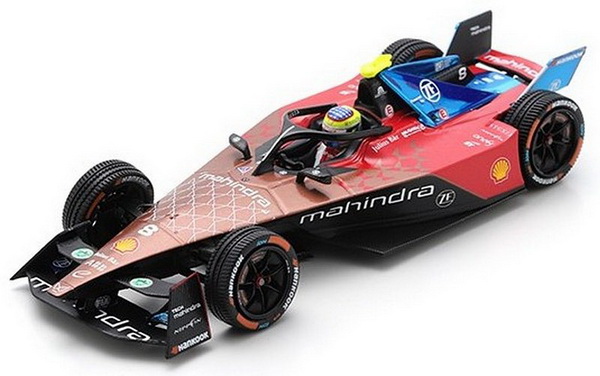 Mahindra Racing #8 E Prix 2023 Oliver Rowland S6761 Модель 1:43