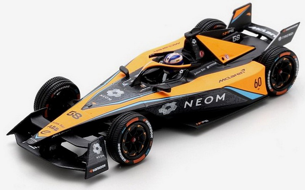 Neom McLaren #58 Diriyah E Prix 2023 Rene Rast S6766 Модель 1:43