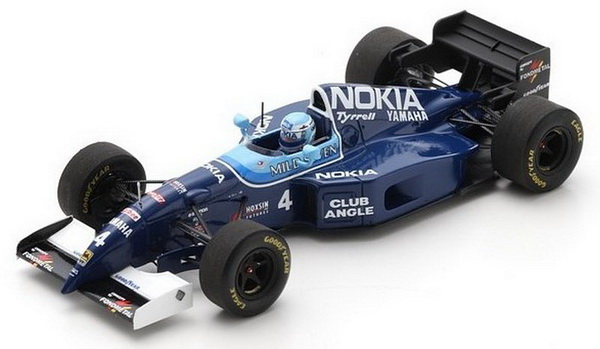 Модель 1:43 Tyrrell Yamaha 023 №4 Brazilian GP (Mika Salo)