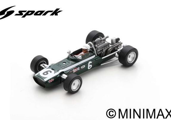 Модель 1:43 Cooper T86B #6 4th Monaco GP 1968 Lodovico Scarfiotti