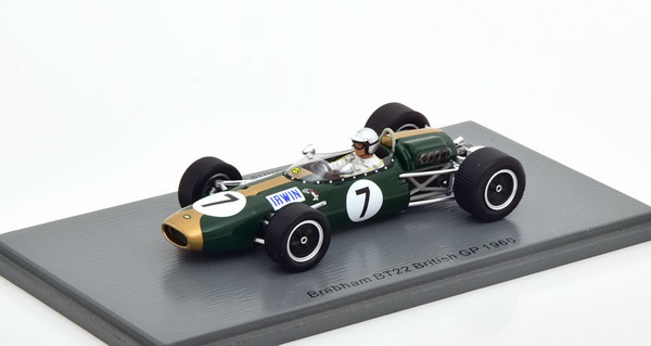 Brabham BT22 №7 British GP (Chris lrwin) S7093 Модель 1:43