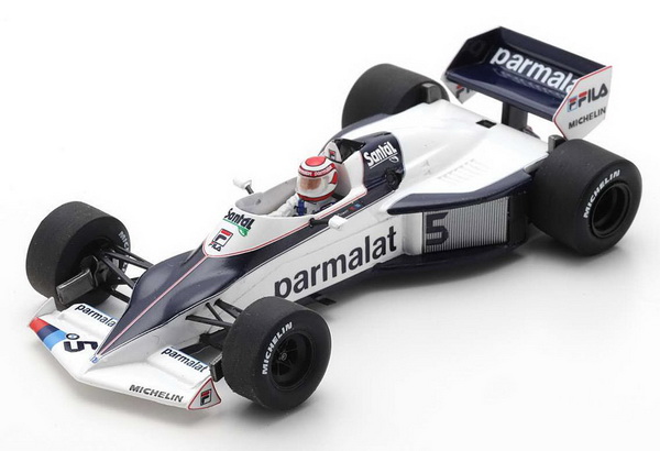Модель 1:43 Brabham BMW BT52 №5 «Parmalat» Winner GP Brasilien, World Champion (Nelson Piquet)