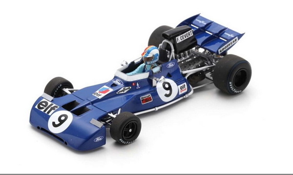 Модель 1:43 Tyrrell Ford 002 №9 «Elf» Winner USA GP 1971 (Francois Cevert)