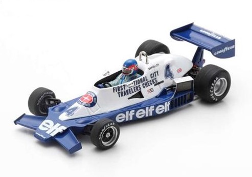 Модель 1:43 Tyrrell Ford 008 №4 «Elf» 3rd Argentine GP (Patrick Depailler)