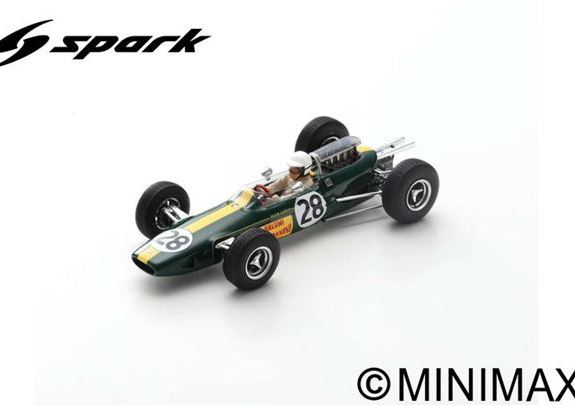 Lotus 25 №28 Italian GP (Giacomo Russo «Geki») S7293 Модель 1:43
