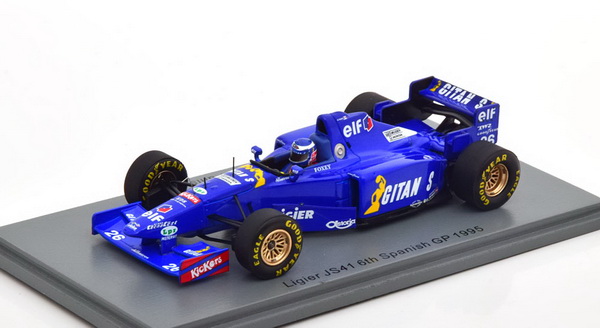 Ligier JS41 №26 6th Spanish GP (Olivier Panis) S7409 Модель 1:43