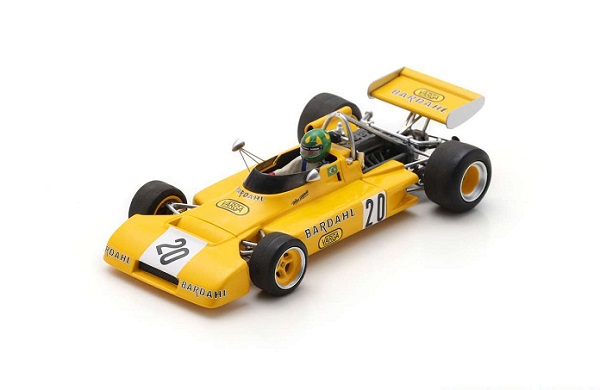 Модель 1:43 Brabham - F1 Bt38 N 20 Hockenheim Gp 1972 Wilson Fittipaldi - Yellow