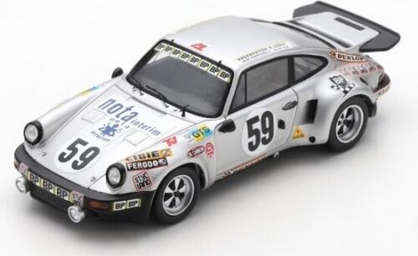 Модель 1:43 Porsche 911 Carrera RSR №59 24h Le Mans (P.Mauroy - A-C.Verney - M.Rénier)