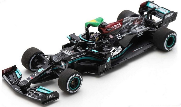 Mercedes-AMG F1 W12 E №44 Performance Winner Brazilian GP (Lewis Hamilton) S7710 Модель 1:43