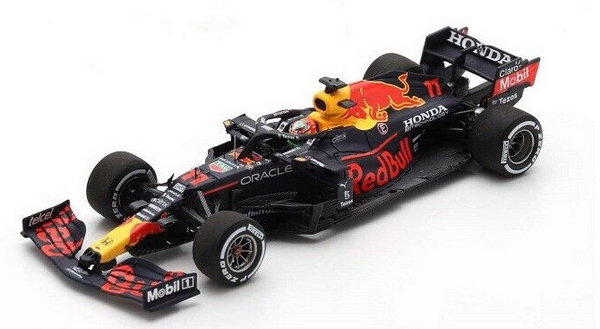 Модель 1:43 Oracle Red Bull Racing Honda RB16B №11 Red Bull Racing 3rd Mexican GP (Sergio Perez)