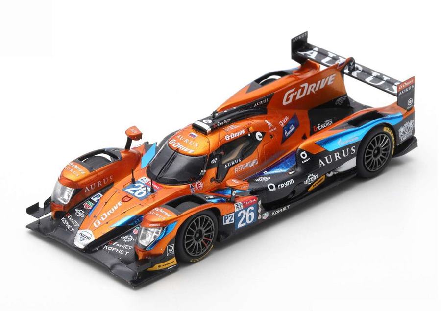 Модель 1:43 Aurus 01 №26 G-Drive Racing 24h Le Mans (Roman Rusinov - Job van Uitert - Jean-Eric Vergne)