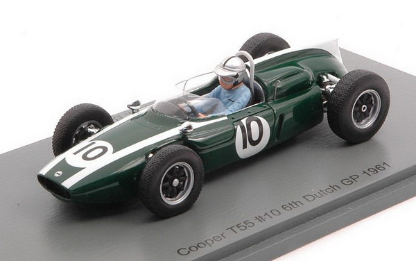 Cooper T55 №10 6th Dutch GP (Jack Brabham) S8069 Модель 1:43