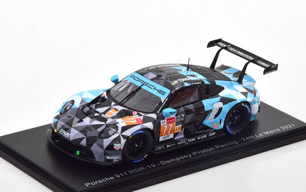 Модель 1:43 Porsche 911 RSR-19 №77 Dempsey-Proton Racing 24h Le Mans (Christian Ried - Jaxon Evans - Matt Campbell)
