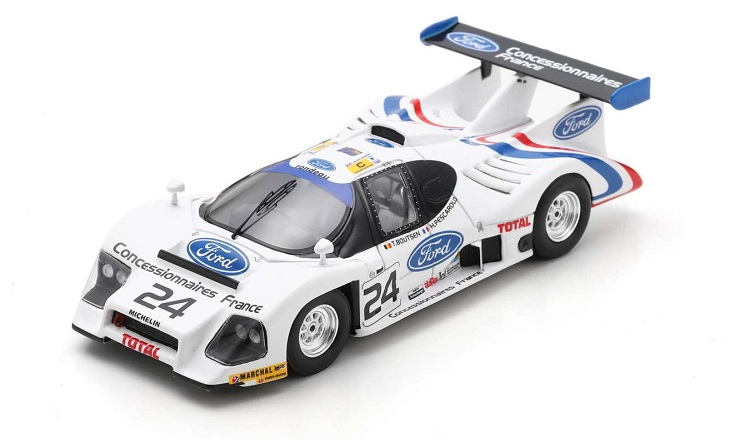 Модель 1:43 Rondeau - M482 4.0l V8 Team Ford Concessionaires N 24 24h Le Mans 1983 Henry Pescarolo - Thierry Boutsen - White