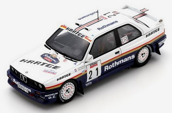 Модель 1:43 BMW (E30) №21 Tour de Corse Rallye de France 1989 P. Bernardini - J. Bernardini