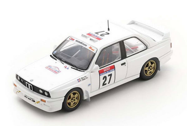 BMW 3-series (E30) N 27 Rally Tour De Corse 1990 F.Dor - P.Viale