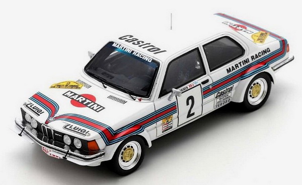 Модель 1:43 BMW 323 Gr2 №2 Rally Condroz (T.Makinen - A.Aho)