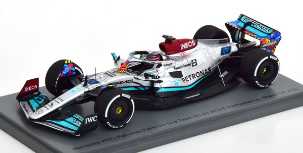 Модель 1:43 Mercedes-AMG W13 E №63 Performance GP USA (George Russell)
